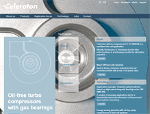 Tablet Screenshot of celeroton.com